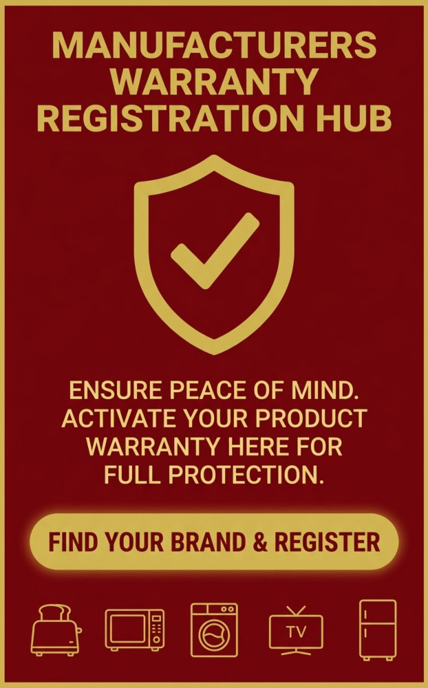 Warranty Registration banner