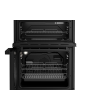 Beko EDC634K 60cm Double Oven Electric Cooker with Ceramic Hob - Black