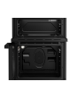 Beko EDC634K 60cm Double Oven Electric Cooker with Ceramic Hob - Black