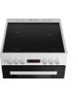 Beko EDC634W 60cm Double Oven Electric Cooker with Ceramic Hob - White