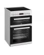 Beko EDC634W 60cm Double Oven Electric Cooker with Ceramic Hob - White