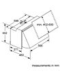 Bosch DEM66AC00B Serie 2 Canopy Cooker Hood 60cm Silver