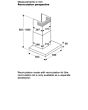 Bosch DWB65CC30B Serie 2 Box Design Wall Hood 60cm Stainless Steel