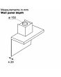 Bosch DWB65CC30B Serie 2 Box Design Wall Hood 60cm Stainless Steel