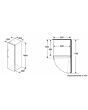 Bosch GSN36VWEPG 60cm No Frost Tall Freezer - White