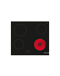 Bosch PKE61RAA8B 59.2cm Black Ceramic Hob