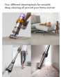 Dyson V15-2024 Cordless Vacuum - 60 Minutes Run Time - Yellow/Nickel