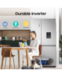 Hisense RS840N4WCE 60/40 Fridge Freezer - Stainless Steel