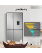 Hisense RS840N4WCE 60/40 Fridge Freezer - Stainless Steel