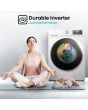 Hisense WDQA8014EVJM 8kg/5kg 1400 Spin Washer Dryer - White