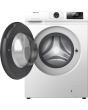 Hisense WFQP9014EVM Washing Machine, 9kg, Freestanding