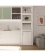 Hoover HONUQ2L58EWHK 54.5cm Low Frost Undercounter Freezer - White