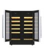Hoover HWCB 60D UK/N HWCB60DUK/N 59.5cm Built In Wine Cooler - Black