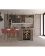 Hoover HWCB 60D UK/N HWCB60DUK/N 59.5cm Built In Wine Cooler - Black