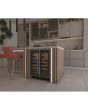 Hoover HWCB 60D UK/N HWCB60DUK/N 59.5cm Built In Wine Cooler - Black