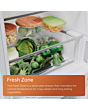 Hotpoint HPKF 5351 XP4UK American Fridge Freezer - Steel