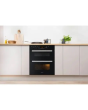 Indesit IDU6340BL Aria Built-In Double Electric Oven
