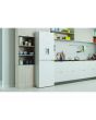 Indesit INFC850TI1WAQUA 59.5cm 50/50 Total No Frost Fridge Freezer - White