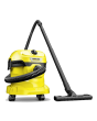 Karcher WD2PLUS Wet & Dry Vacuum Cleaner - Yellow