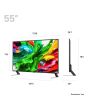 LG 55QNED85A6C.AEK 55inch 4K QNED evo Smart TV