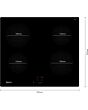 Neff T36CA50X1U 59.2cm Induction Hob - Black