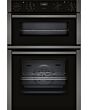 Neff U1ACE2AG3B 59.4cm Built In Electric Double Oven - Graphite Grey