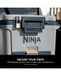 Ninja FB131UKGY FrostVault 30QT/28L Hard Cooler with Dry Zone - Slate Grey
