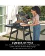 Ninja OG850UK Woodfire XL Electric BBQ Grill & Smoker - Black/Grey