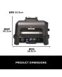 Ninja OG850UK Woodfire XL Electric BBQ Grill & Smoker - Black/Grey