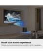 Samsung HW-B650F/XU 3.1ch 370W Soundbar with Wireless Subwoofer Bass Boost and Game Mode - Black