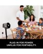 Shark 307FA300UK Shark FlexBreeze Pro Mist Indoor & Outdoor Fan & Outdoor Misting System - Dark Gray, Charcoal