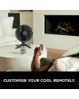 Shark 307FA300UK Shark FlexBreeze Pro Mist Indoor & Outdoor Fan & Outdoor Misting System - Dark Gray, Charcoal