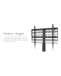 Techlink TTM602 Table Top Pedestal Stand Upto 65'