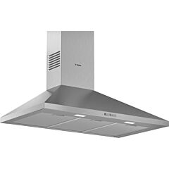Bosch DWP94BC50B Serie 2 Pyramid Wall Mounted Hood 90cm Stainless Steel