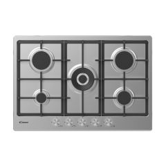 Candy CHG74WPX/NBL 75Cm Gas Hob, 5 Burners