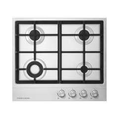 Fisher & Paykel 60cm Gas Hob in Stainless Steel Design
