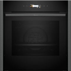 Neff B54CR31G0B 59.6cm Built In Electric Double Oven - Graphite Grey