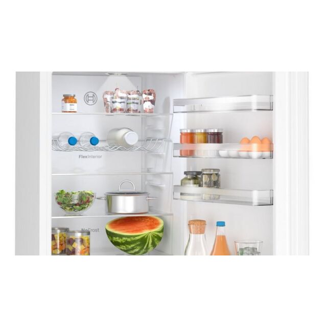 Bosch KGN392WDFG Serie 4 Freestanding Fridge Freezer White NoFrost