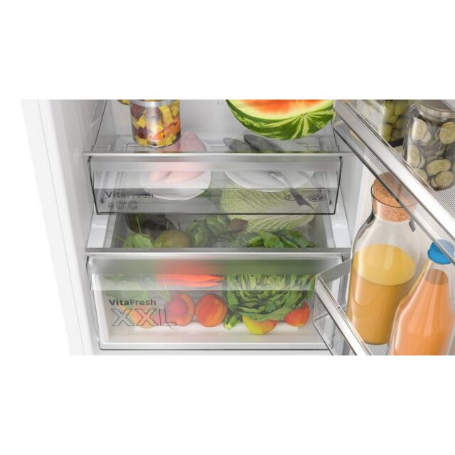 Bosch KGN392WDFG Serie 4 Freestanding Fridge Freezer White NoFrost