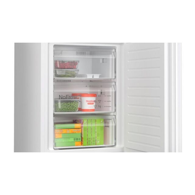 Bosch KGN392WDFG Serie 4 Freestanding Fridge Freezer White NoFrost
