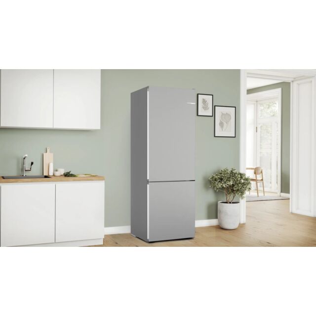 Bosch KGN492LDFG 70cm 70/30 Frost Free Fridge Freezer - Stainless Steel
