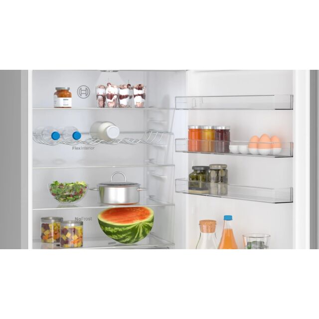 Bosch KGN492LDFG 70cm 70/30 Frost Free Fridge Freezer - Stainless Steel