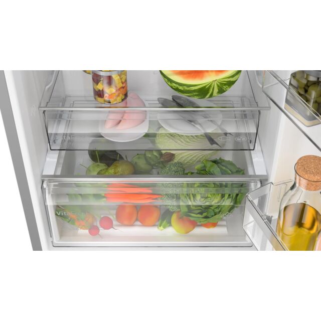 Bosch KGN492LDFG 70cm 70/30 Frost Free Fridge Freezer - Stainless Steel