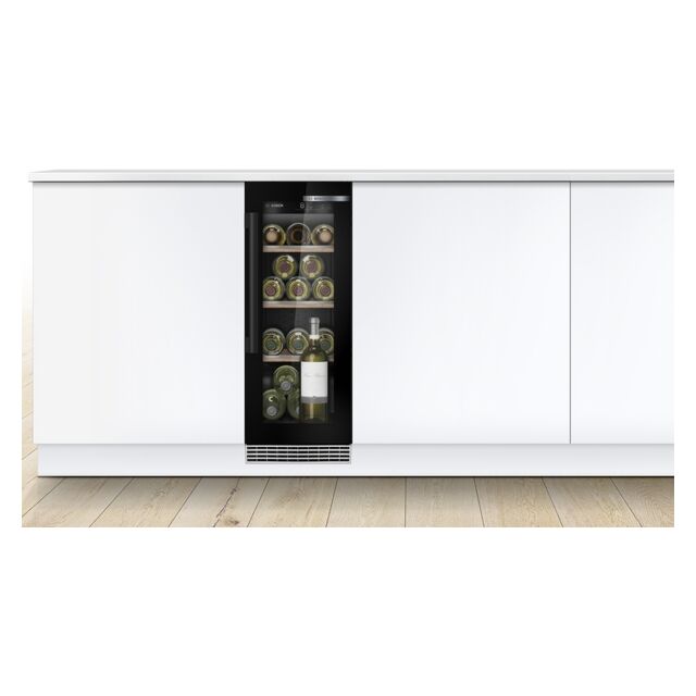 Bosch KUW20VHF0G Serie 6 Built-under Dual Zone Wine Cabinet 30cm