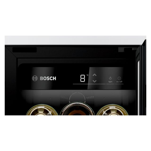 Bosch KUW20VHF0G Serie 6 Built-under Dual Zone Wine Cabinet 30cm