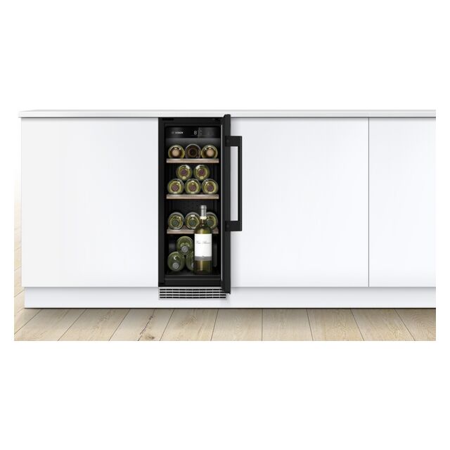 Bosch KUW20VHF0G Serie 6 Built-under Dual Zone Wine Cabinet 30cm