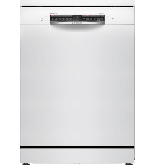Bosch SMS4EMW06G WiFi-enabled Dishwasher - White - 14 Place Settings