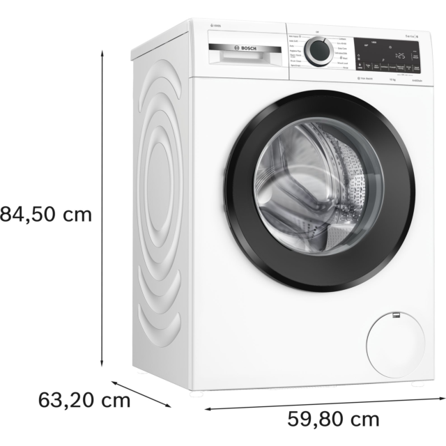 Bosch WGG254F1GB 10kg 1400 Spin Washing Machine - White