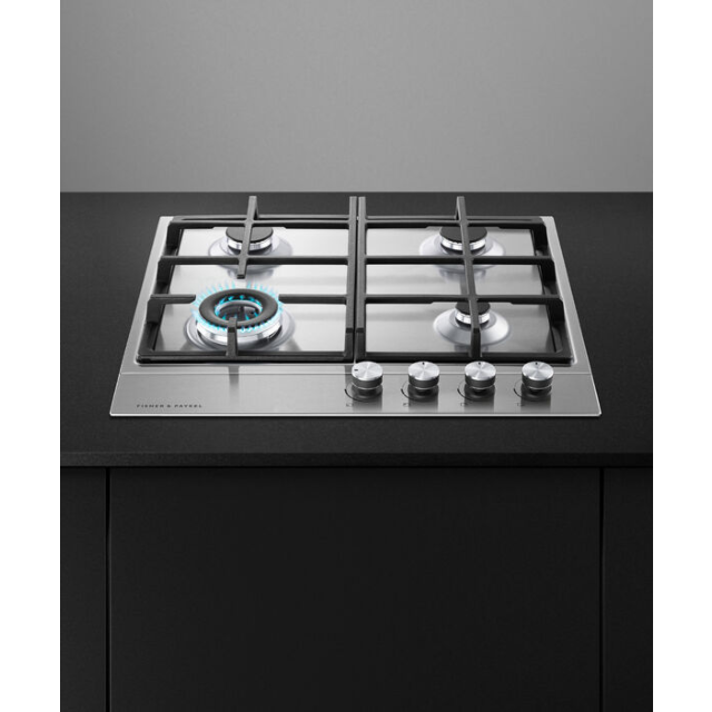 Fisher & Paykel 60cm Gas Hob in Stainless Steel Design