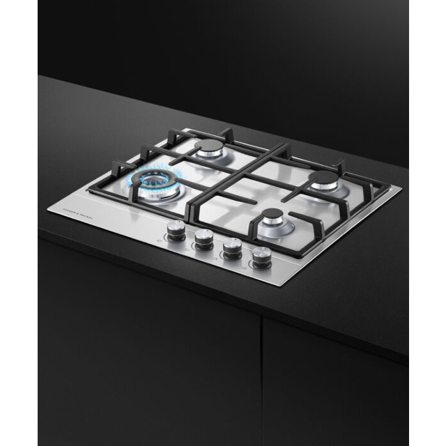 Fisher & Paykel 60cm Gas Hob in Stainless Steel Design
